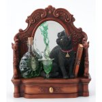 (image for) Absinthe Cat Figurine by Lisa Parker