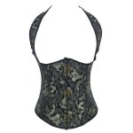(image for) Golden Dragons Steel Boned Underbust Corset