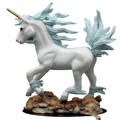 (image for) Nautilus Unicorn Figurine by Andrew Hull