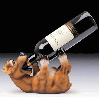 (image for) Deer Wine Holder Figurine