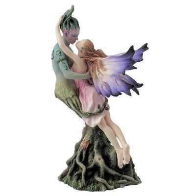(image for) Kissing Tree Beard Romantic Fairy Figurine