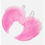 (image for) Pink Feather Wings 19 Inches Tall