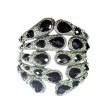 (image for) Egyptian Black Crystal Goddess Bracelet by I Love Bracelets