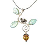(image for) Topaz Drop Nest Pendant Necklace by Robin Goodfellow