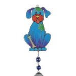(image for) Dog Figurine Garden Wind Chime