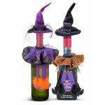 (image for) Witch Costume for Wine Bottles Halloween Decoration