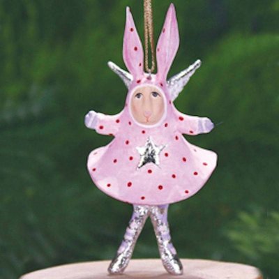 (image for) Pandora Bunny Mini Ornament by Patience Brewster