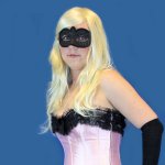 (image for) Bleached Blonde Long Straight Hairstyle Costume Wig