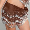(image for) Silver Coin Hip Scarf Belly Dance Costume