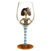 (image for) Girlfriends Wine Glass with Funny Sayings