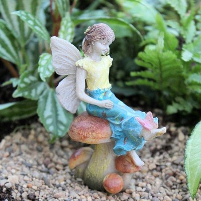 (image for) Olivia Fairy Garden Figurine