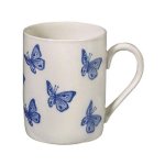 (image for) Blue Butterfly Design Tea Cup from Andrea by Sadek