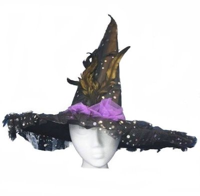 (image for) Polka Dot Halloween Witch Hat