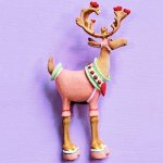 (image for) Dash Away Cupid Reindeer Lapel Pin by Patience Brewster