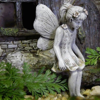 (image for) Allie Fairy Garden Figurine