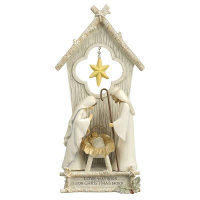 (image for) Gifts of Glory Nativity Love Was Born Christmas Figurine