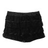 (image for) Dark Siren Black Layered Lace Shorts or Skort