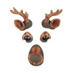 (image for) Deer Tree Face Garden Figurine