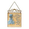 (image for) Angel Pet Glass Window Pane Ornament Wall Art