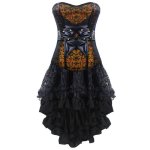 (image for) Desirable Witch Queen Corset Dress Set with Long Skirt