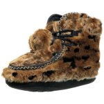 (image for) Brown Boutique Furry Boots by Dearfoam