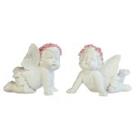 (image for) Cherub Figurines with Crowns Set of 2
