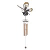 (image for) Stained Glass Butterfly Wind Chime Garden Ornament