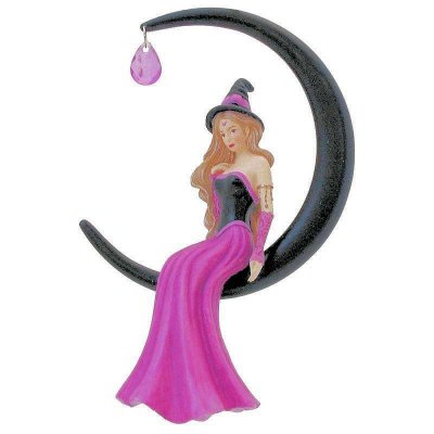 (image for) Tabitha Fantasy Art Witch Ornament by Jessica Galbreth