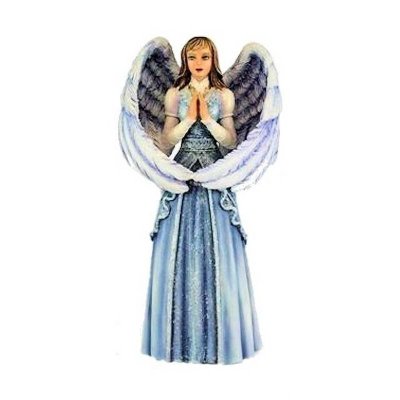 (image for) A Wing & A Prayer Angel Figurine by Rachael Tallamy