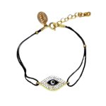 (image for) Pave Eye Crystal Bracelet by Spring Street Designs