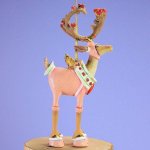 (image for) Dash Away Cupid Mini Reindeer Ornament