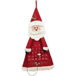 (image for) Plush Santa Christmas Count Down Sign