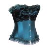 (image for) Elegant Teal Goddess Corset