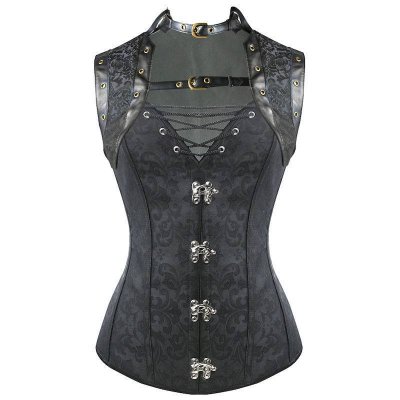 (image for) Desirous Dominus Steel Boned Corset with Jacket