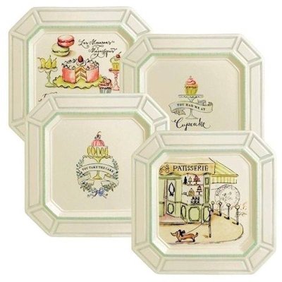 (image for) French Patisserie Birthday Dessert Plate