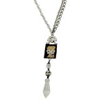(image for) French Fleur de Lis Pendant Necklace