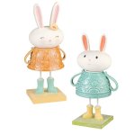 (image for) Easter Teacup Bunnies Rabbit Figurine by Grasslands Road