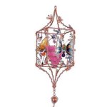 (image for) Butterfly Candle Holder Wind Chime Garden Ornament