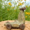 (image for) Leaf Scooter Figurine Fairy Garden Toy