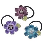 (image for) Dogwood Flower Ponytail Holder by Spring Street Design
