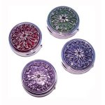 (image for) Regal Collection Round Metal Pillbox by Spring Street Design