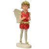(image for) Strawberry Flower Fairy Mini Figurine by Cicely Mary Barker
