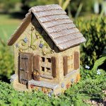 (image for) Pansy Place Fairy House Garden Figurine