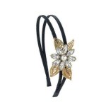 (image for) Jeweled Crystal Flower Headband by Spring Street Design