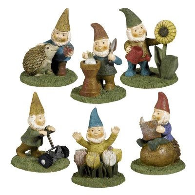 (image for) Magical Fellow Gnome Garden Figurine by Grasslands Road