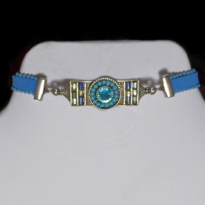 (image for) Turquoise Leather Wrap Bracelet by I Love Bracelets