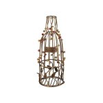 (image for) Beaded Crystals & Wire Wine Cork Holder