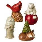 (image for) Animal Figurine Christmas Salt & Pepper Set