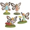 (image for) Gardening Fairy Figurine with Metal Wings