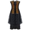 (image for) Desirable Witch Queen Corset Dress Set with Long Skirt